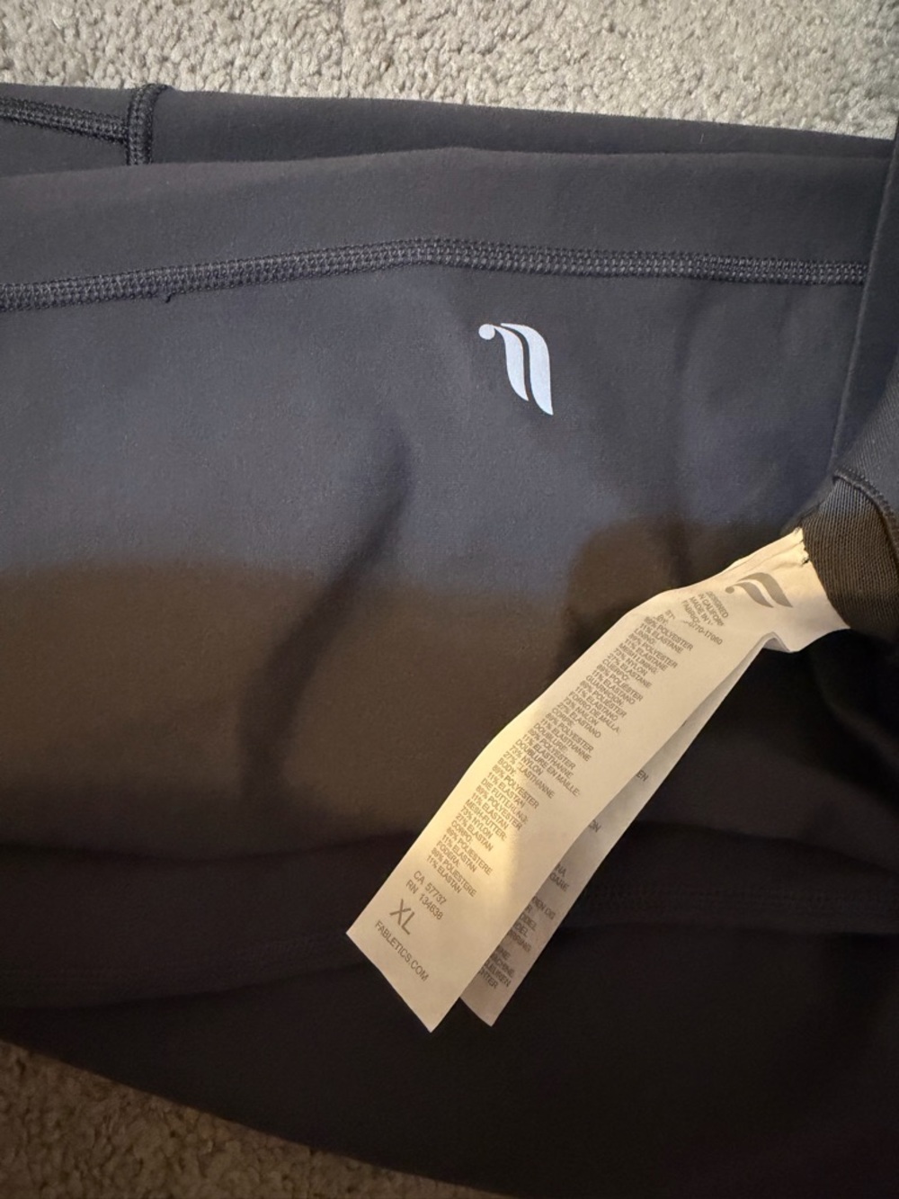 Fabletics PowerHold Set in Charcoal - Picture 7 of 7